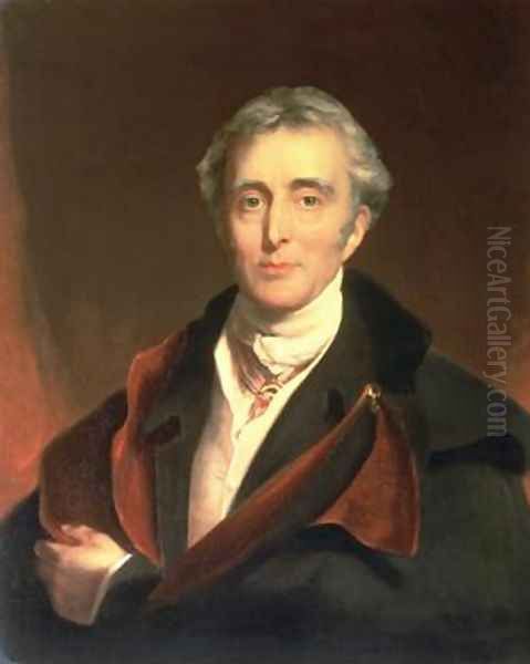 Portrait of the Duke of Wellington Oil Painting by Sir Thomas Lawrence