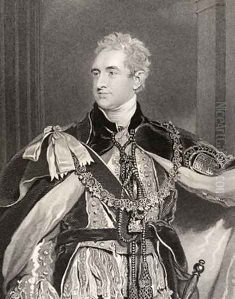 Robert Stewart Lord Castlereagh Oil Painting by Sir Thomas Lawrence