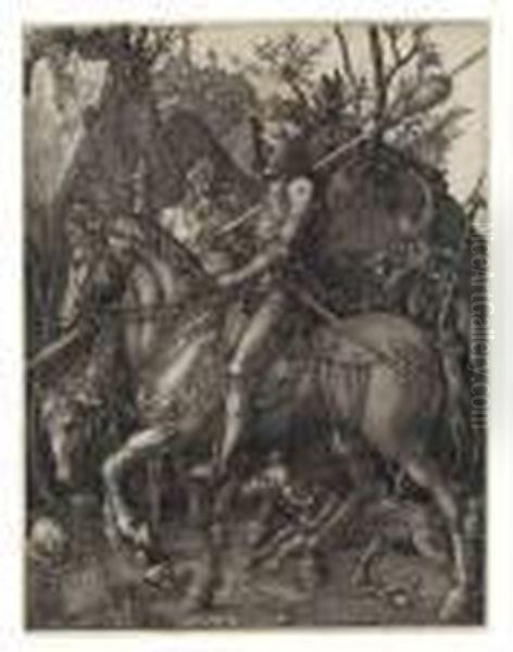 Durer Knight, Death And The Devil by Albrecht Durer