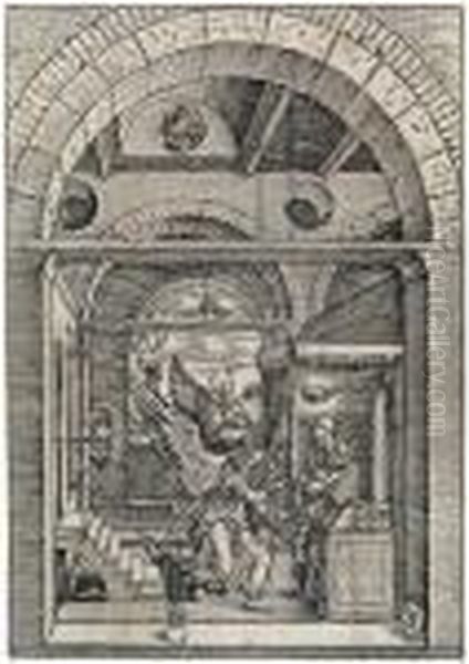 The Annunciation Oil Painting by Albrecht Durer