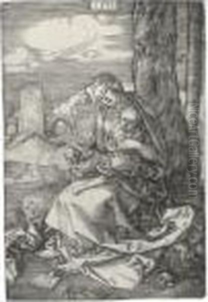 The Virgin And Child With The Pear Oil Painting by Albrecht Durer