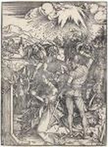 The Matyrdomof Sainte Catherine Oil Painting by Albrecht Durer