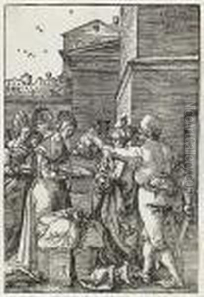 The Beheading Of St John The Baptist Oil Painting by Albrecht Durer