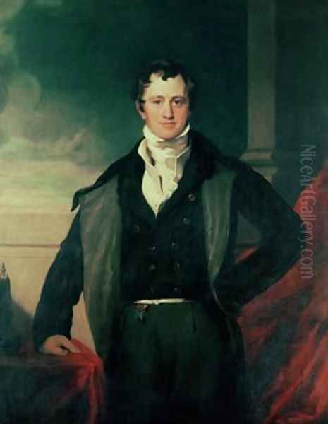 Sir Humphry Davy Oil Painting by Sir Thomas Lawrence