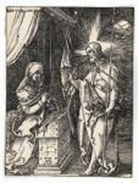 Christ Appearing To His Mother by Albrecht Durer