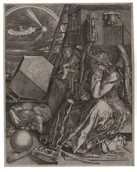 Melencolia I Oil Painting by Albrecht Durer