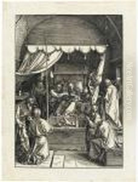 The Death Of The Virgin Oil Painting by Albrecht Durer