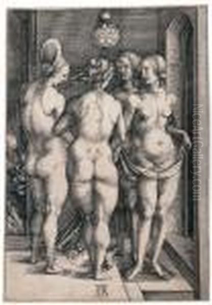 Four Naked Women by Albrecht Durer