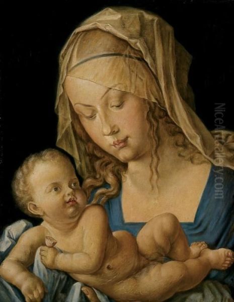 The Virgin Mary And The Child Oil Painting by Albrecht Durer