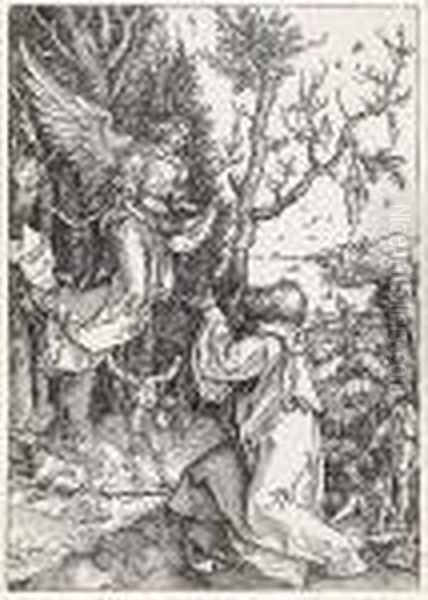 The Life Of The Virgin Oil Painting by Albrecht Durer