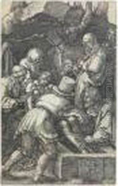 The Deposition. Oil Painting by Albrecht Durer