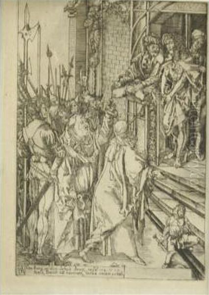 Ecce Homo Oil Painting by Albrecht Durer