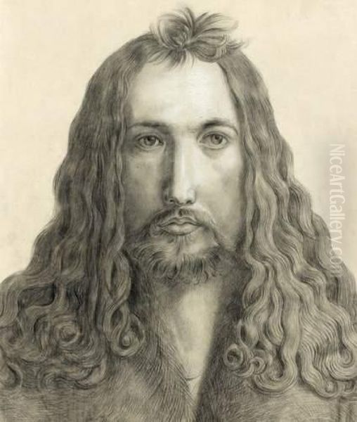 Autoportrait De Durer Oil Painting by Albrecht Durer