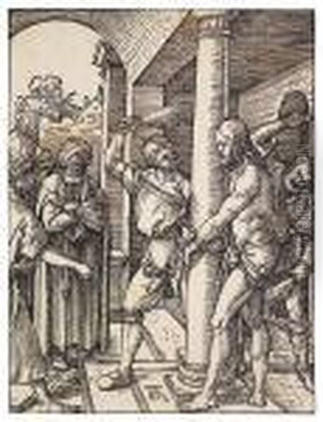 The Flagellation Oil Painting by Albrecht Durer