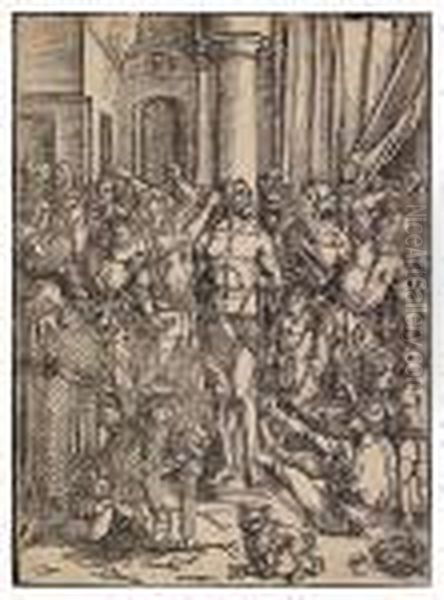 The Flagellation Oil Painting by Albrecht Durer