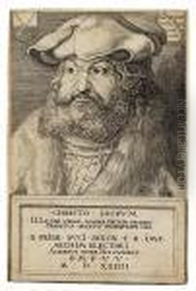 Fredrick The Wise, Elector Of Saxony Oil Painting by Albrecht Durer