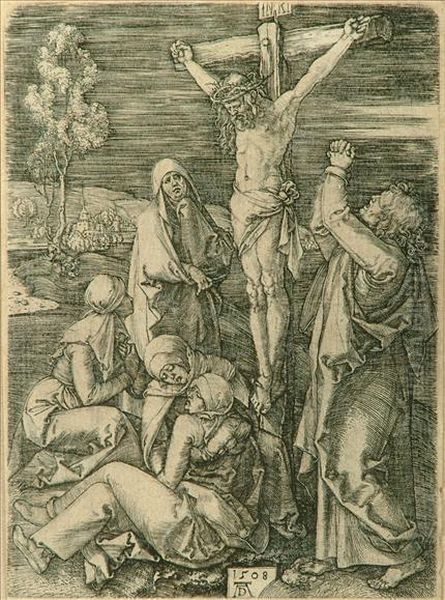 The Crucifixion Oil Painting by Albrecht Durer