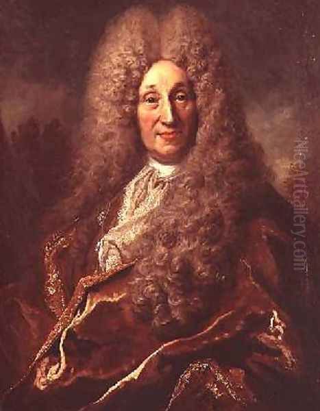 Portrait of Philippe de Craponne Oil Painting by Nicolas de Largilliere