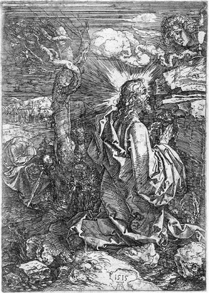 Christus Am Olberg Oil Painting by Albrecht Durer