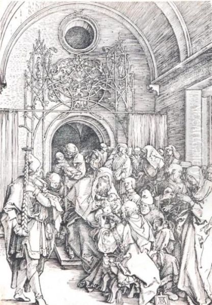 The Circumcision Oil Painting by Albrecht Durer