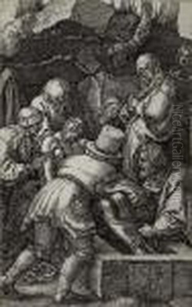 The Deposition Oil Painting by Albrecht Durer