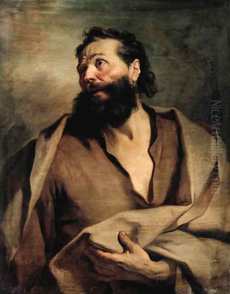 An Apostle Oil Painting by Nicolas de Largilliere