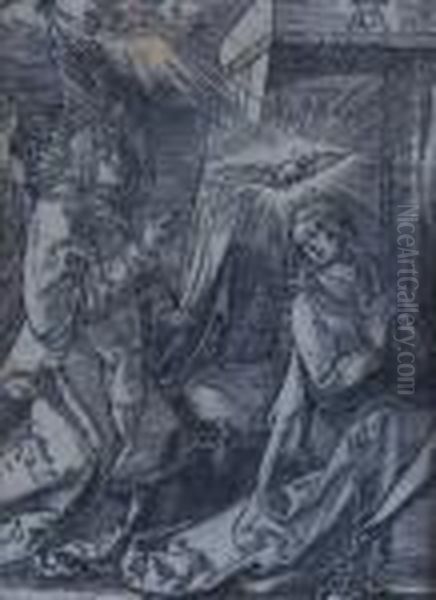 The Annunciation Oil Painting by Albrecht Durer