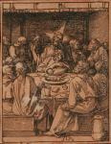 The Last Supper Oil Painting by Albrecht Durer