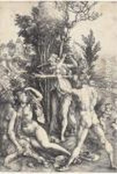 Hercules, Or The Effects Of Jealousy Oil Painting by Albrecht Durer