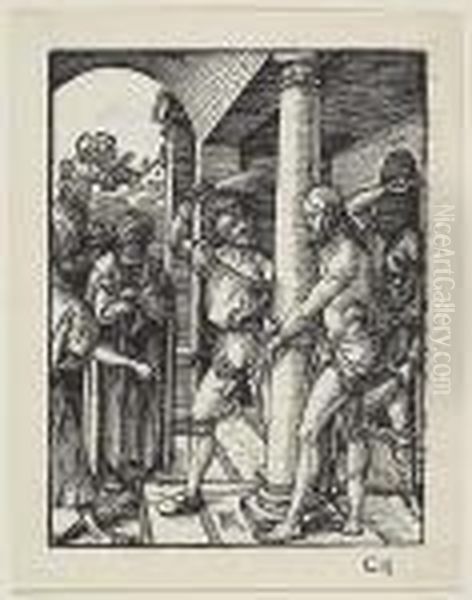 The Flagellation Oil Painting by Albrecht Durer