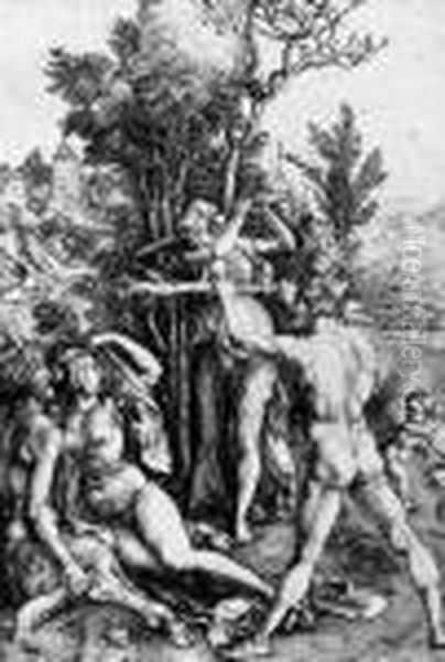 Hercules, Or The Effects Of Jealousy Oil Painting by Albrecht Durer