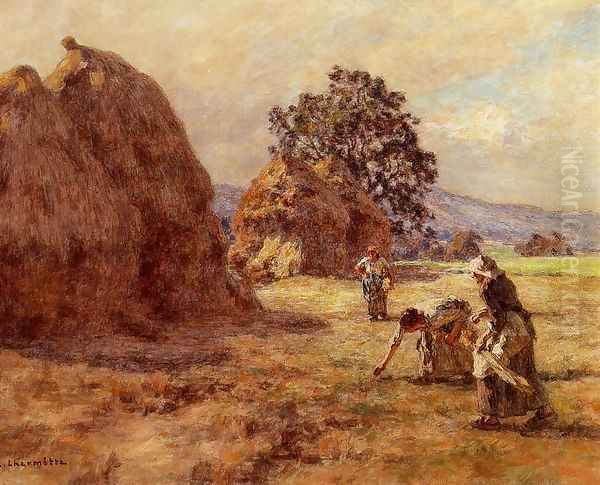 The Gleaners 1922 Oil Painting by Leon Augustin Lhermitte