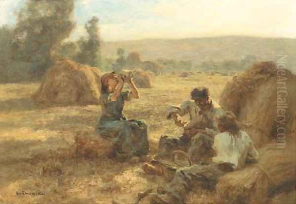 Le Goater Oil Painting by Leon Augustin Lhermitte