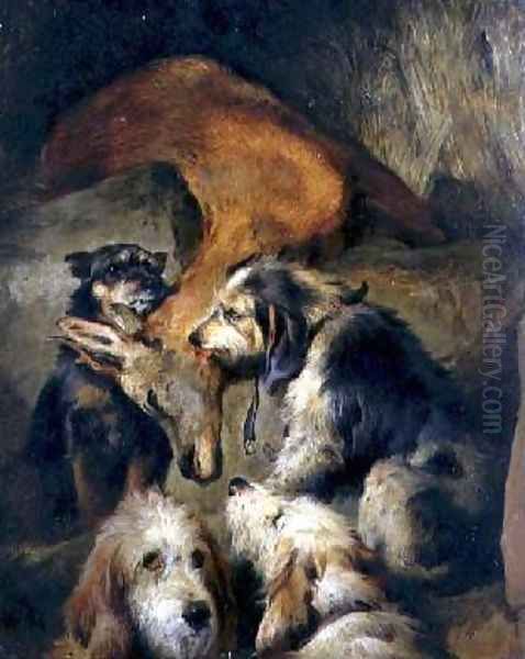 Death of a Stag Oil Painting by Landseer, Sir Edwin