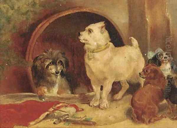 Alexander and Diogenes Oil Painting by Landseer, Sir Edwin