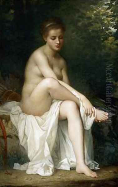 Ismenie Nymph of Diana Oil Painting by Charles Landelle