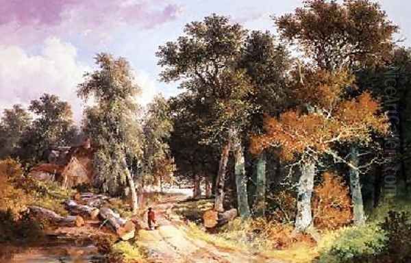 Country Landscape by John Berney Ladbrooke