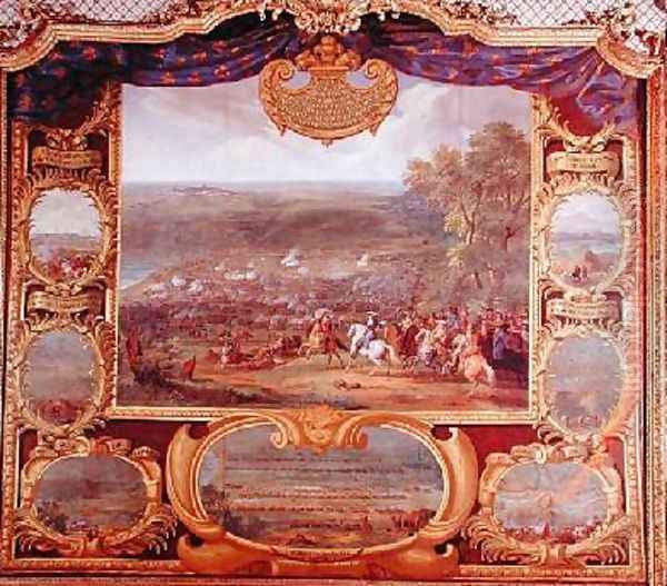 The Battle of Rocroi 2 Oil Painting by Sauveur Le Conte