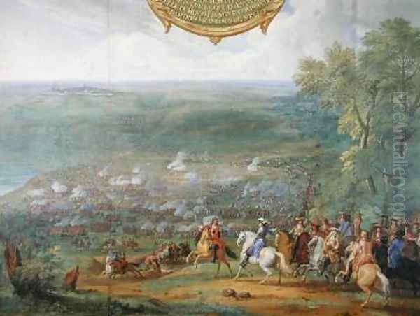 The Battle of Rocroi Oil Painting by Sauveur Le Conte