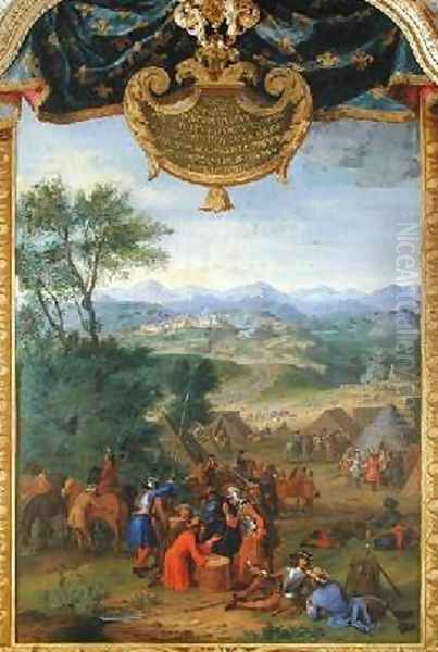 The Conquest of Ager in 1647 Oil Painting by Sauveur Le Conte