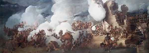 The Battle of Alexandria 21st-22nd March 1801 Oil Painting by Loutherbourg, Philippe de