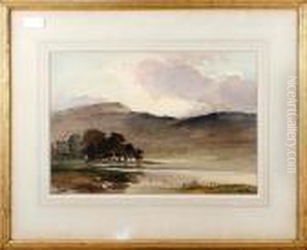 Derwent Water And Maiden Moor Oil Painting by Wycliffe Egginton