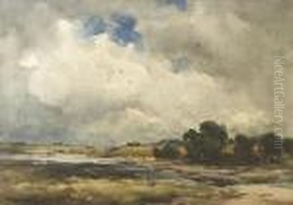 The Estuary Of The Teign Oil Painting by Wycliffe Egginton