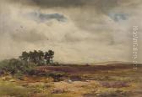 Across The Moors Oil Painting by Wycliffe Egginton