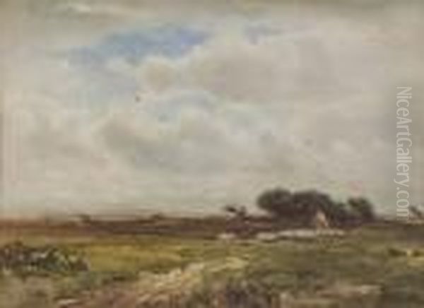 Devonshire Common Oil Painting by Wycliffe Egginton