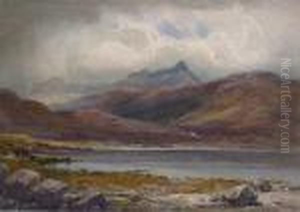 The Head Of Loch Torridon Oil Painting by Wycliffe Egginton