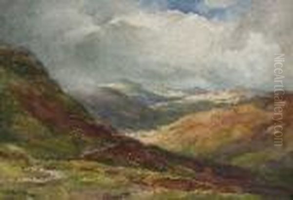 Buttermere Oil Painting by Wycliffe Egginton