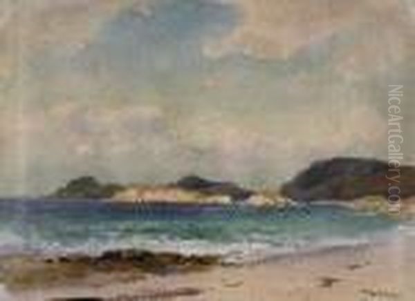 Gruinard Bay , Ross-shire Oil Painting by Wycliffe Egginton