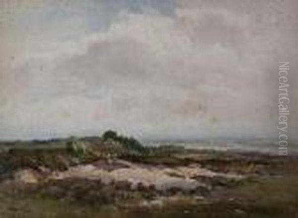 South Down Common Oil Painting by Wycliffe Egginton