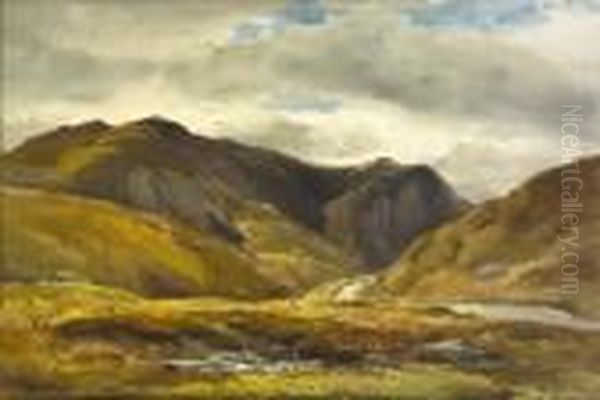 Glen Shee Oil Painting by Wycliffe Egginton